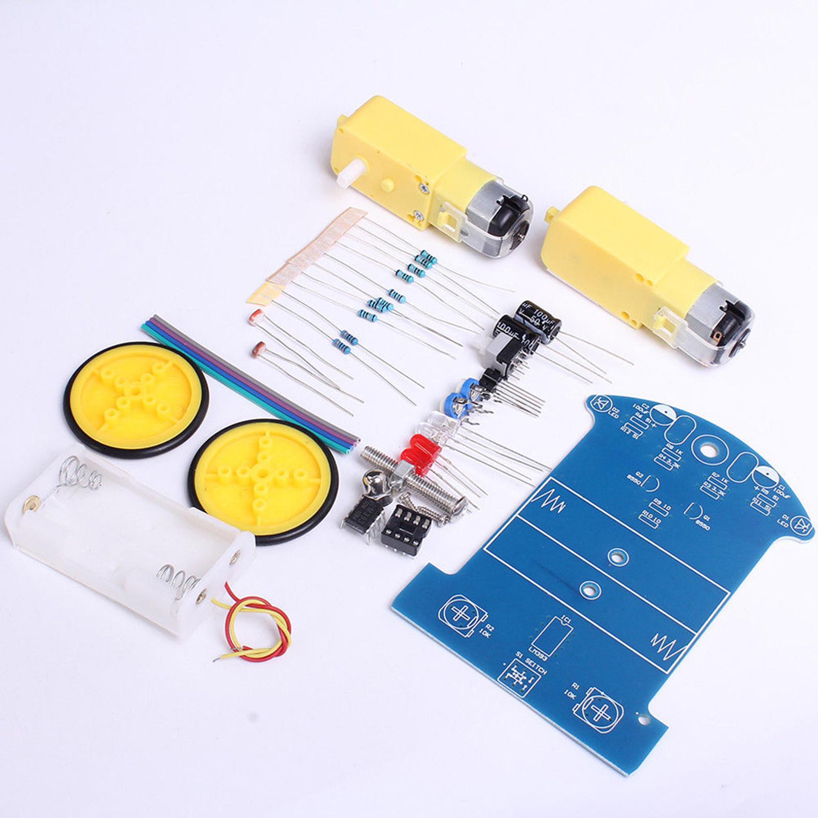Diy Electronics For Beginners - Kit de Voiture Robot Intelligente DIY,