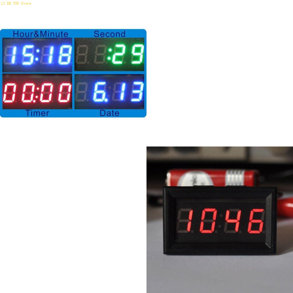 Diy Motorcycle Electronics - W3JE horloge numérique horloge électronique LED