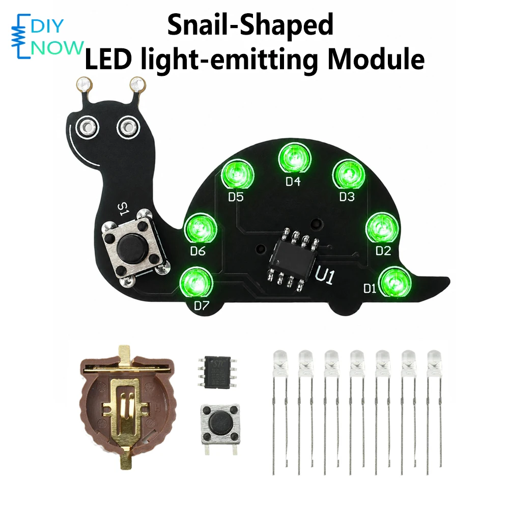 Diy Electronics Projects For Beginners - Kit de pratique de soudure LED