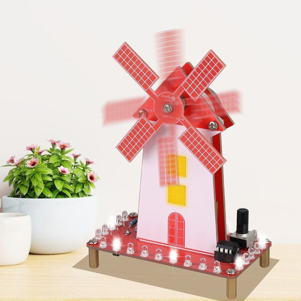 Diy Electronics Projects For Beginners - Kit de moulin à vent électronique,