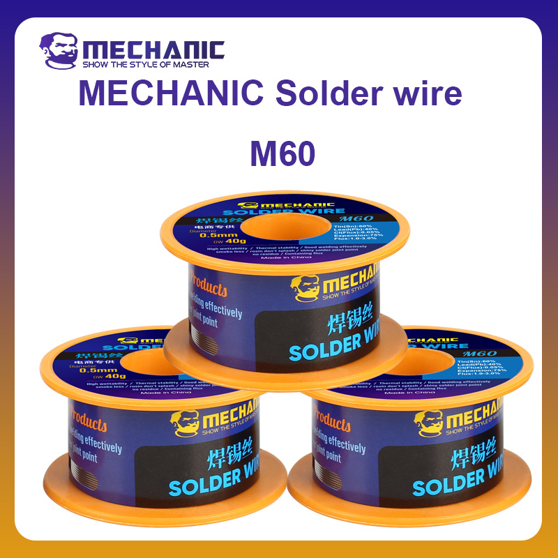 Diy Electronics Flux - Fil à souder officiel MECHINC M60