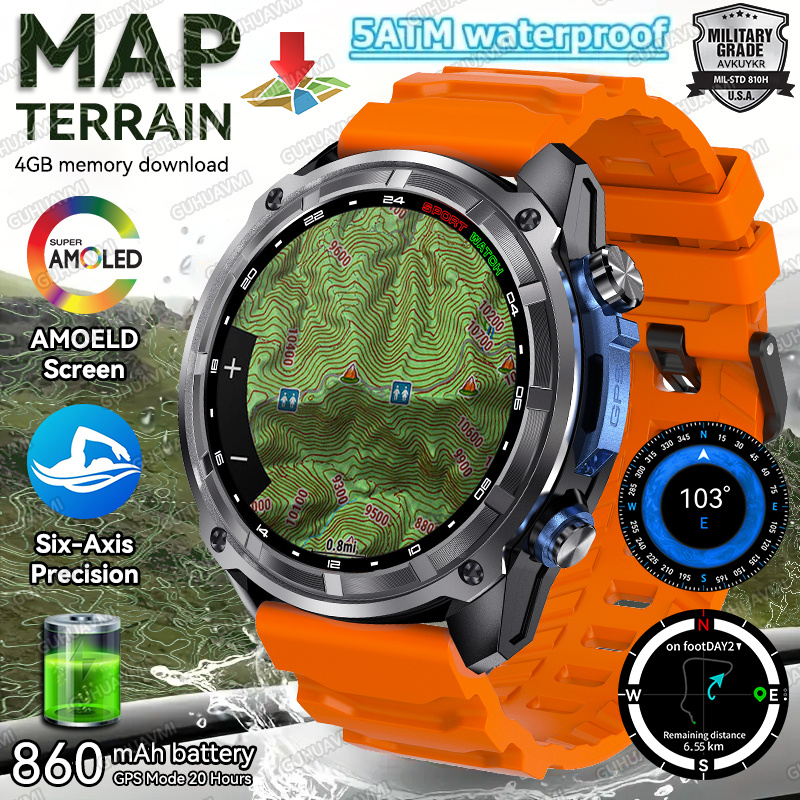 Montre connectée GPS avec cart - Diy Electronics Music avis et prix