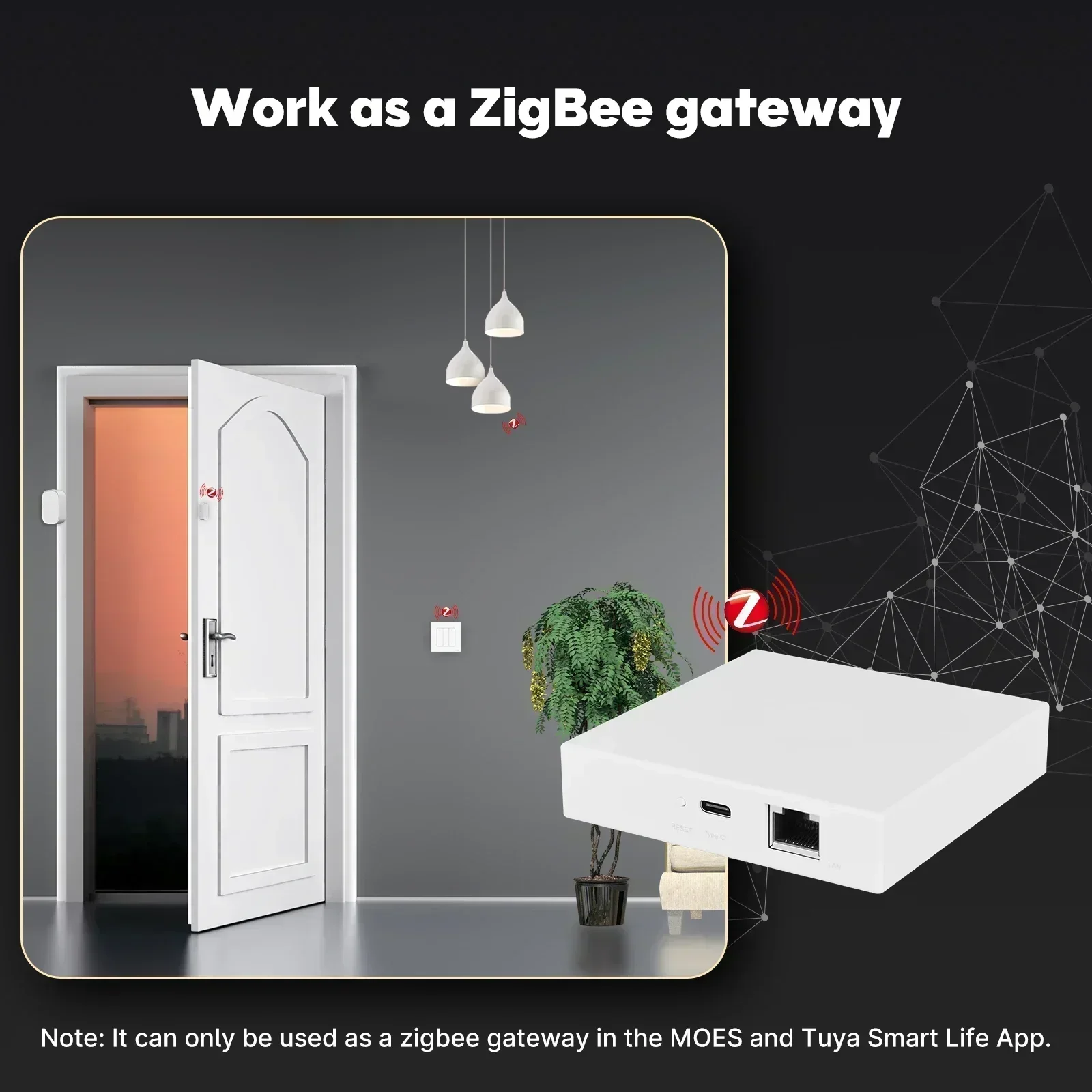 MOES Tuya Zigbee Matter fil pa - Diy Home Electronics avis et prix