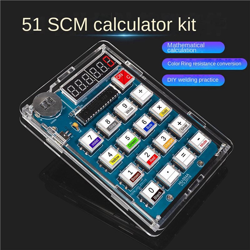 Kit DIY Calculatrice QWE-5X av - Homemade Diy Electronics avis et prix