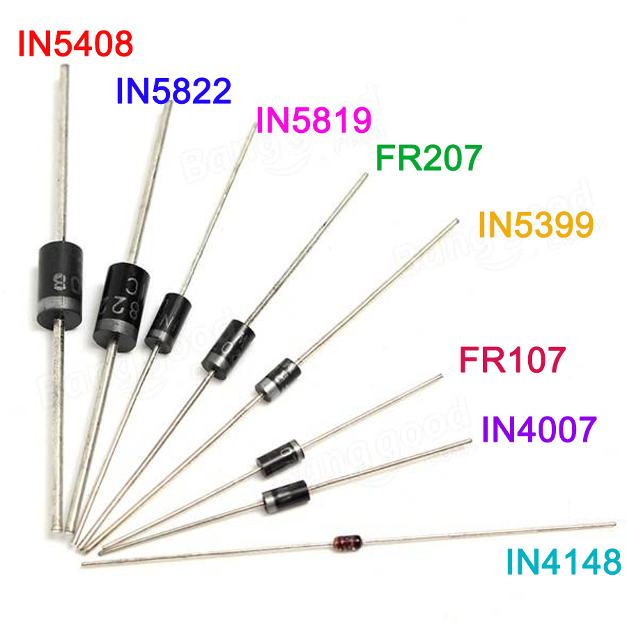100 pcs/lot ensemble de diodes - Diy Motorcycle Electronics avis et prix