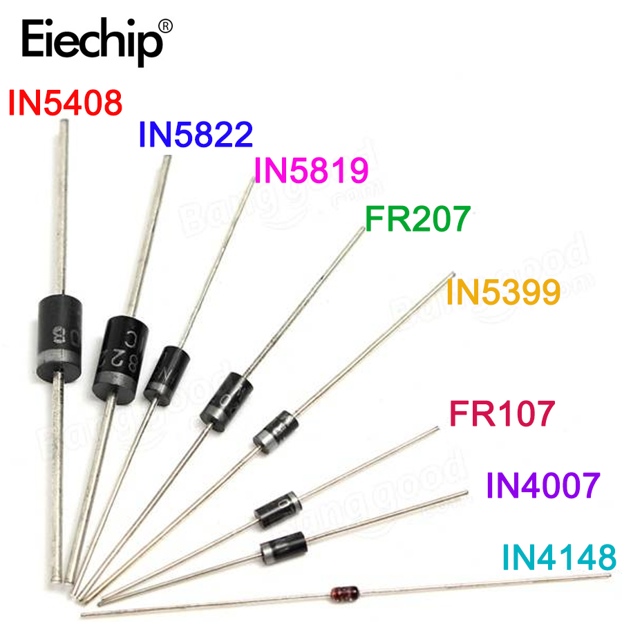 100 pcs/lot ensemble de diodes - Diy Motorcycle Electronics avis et prix