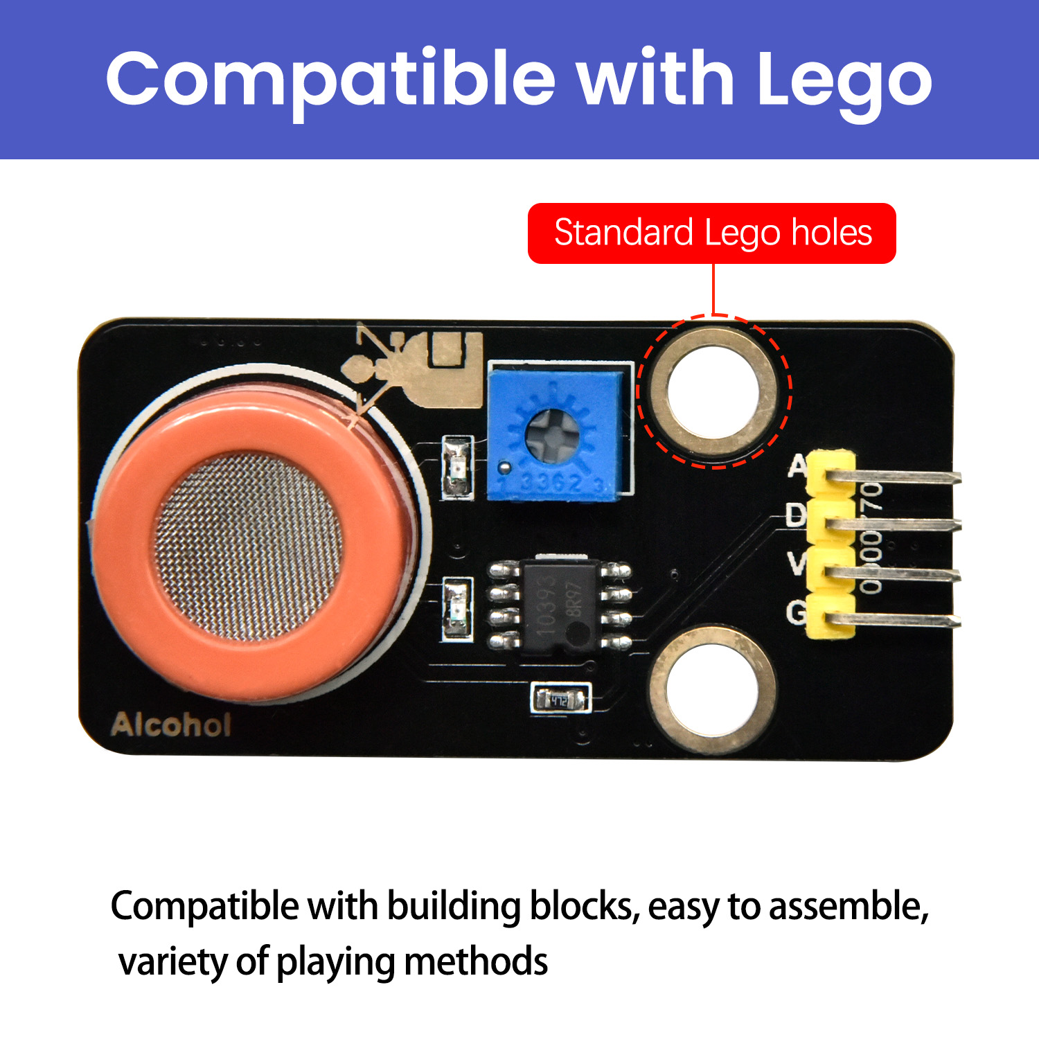 Keyestudio MQ-3 capteur d'alco - Diy Lego Electronics avis et prix