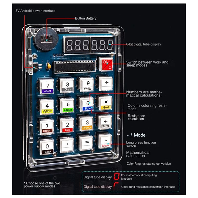 【HOT A69Z!】Kit de calculatrice - Homemade Diy Electronics avis et prix