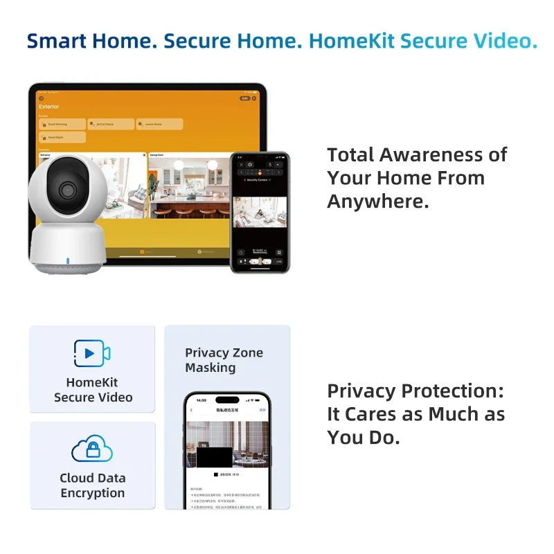Caméra intelligente Aqara d'or - Diy Home Electronics avis et prix