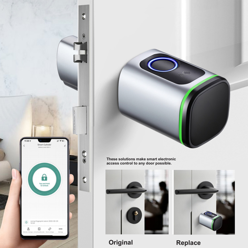 Zemismart-Serrure de porte éle - Diy Home Electronics avis et prix