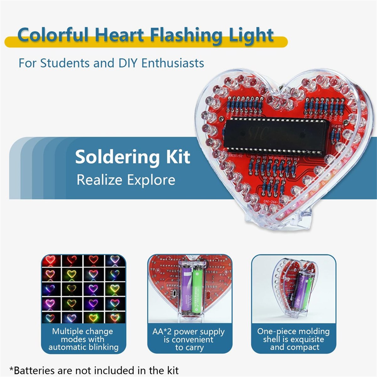 Kit de pratique de soudure DT2 - Diy Electronics Projects For Beginners avis et prix