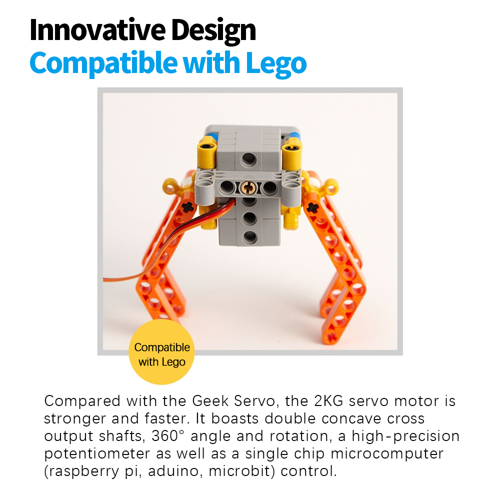 2KG programmable 270 °   360 ° - Diy Lego Electronics avis et prix
